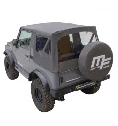 Lona MF estilo militar 4X4 Suzuki Santana Samurai + tampa da roda sobressalente