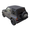 Black MF soft-top tinted windows Suzuki Santana Vitara MK1 4X4