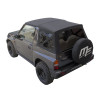 Black MF soft-top tinted windows Suzuki Santana Vitara MK1 4X4