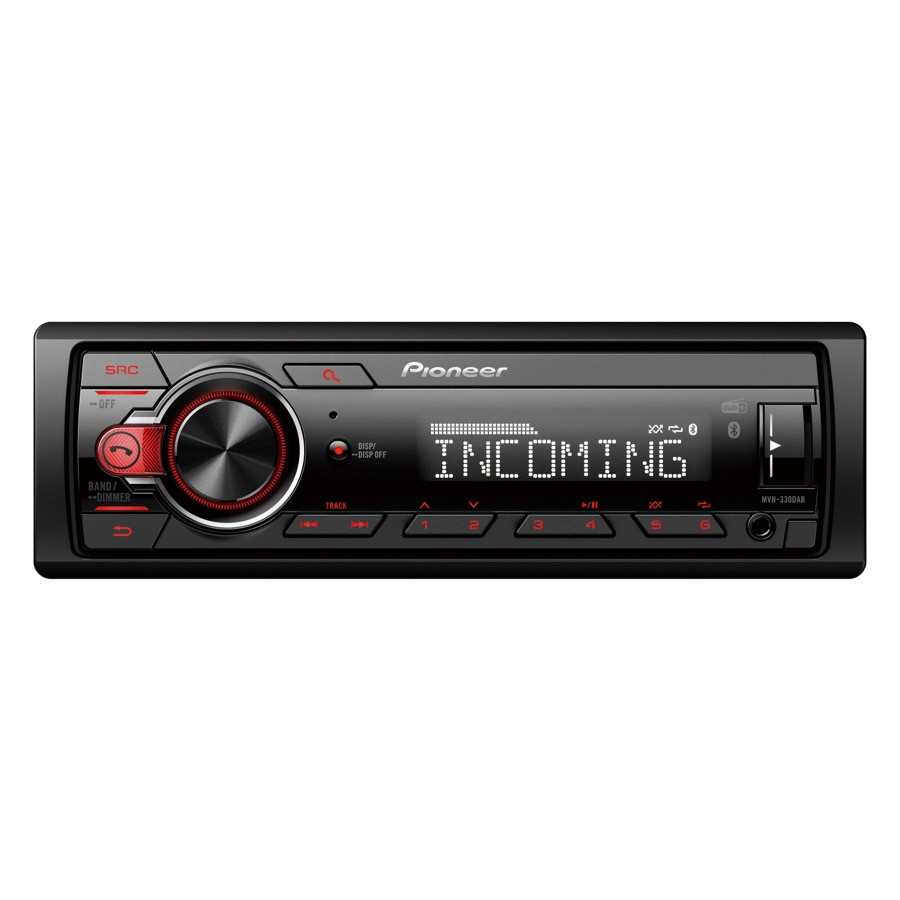 Pioneer multimedia car radio with BLUETOOTH® and DAB+ technology