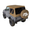 MF modular Brown color soft top with tinted windows for Suzuki Santana Samurai 4WD