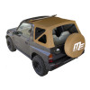 Capota MF marrón lunas tintadas 4x4 Suzuki Santana Vitara MK1 + funda de rueda