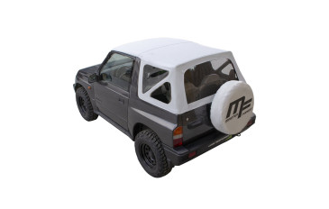 White soft top for Suzuki Santana Vitara MK1 4WD