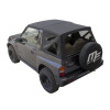 Lona MF preta com 4X4 Suzuki Santana Vitara MK1