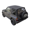 Lona MF preta com 4X4 Suzuki Santana Vitara MK1