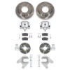 Kit completo de frenos de disco traseros MF 4x4 Suzuki Santana Samurai