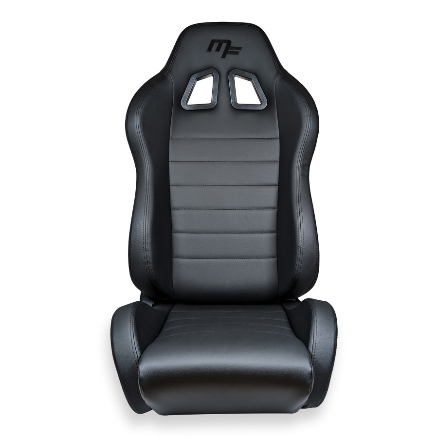 Asiento envolvente de polipiel ajustable para el copiloto 4X4 MF