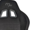 Asiento envolvente de tela ajustable para el copiloto 4x4 MF