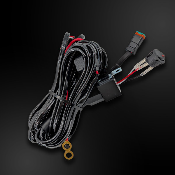 DT Plug 2-pin 1-lamp wiring kit