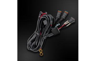 DT Plug 2-pin 2-lamp wiring kit