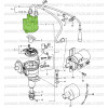 Tapa del distribuidor Suzuki 410 o 413