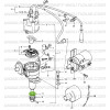 O-ring seal, ignition distributor, 410 and 413