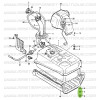 Fuel tank fixing screw kit, Suzuki Santana Samurai