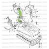 Fuel pipe inlet joint Suzuki Santana Samurai