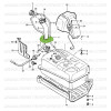 Suzuki Santana Samurai fuel filler pipe gasket