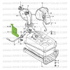 Tank-filling spout protective part, Suzuki Santana Samurai