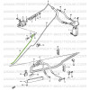 Tubo de abastecimento de combustível Suzuki Santana Samurai 413i de chassis curto