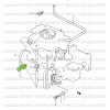 Temperature valve for automatic starter control