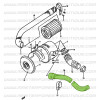 Tubo flessibile aria calda Suzuki Santana 410 e 413