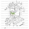 Abstandhalter Doppelvergaser Suzuki Santana Samurai 413