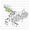 Carburettor base gasket, Suzuki and Santana 410