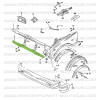 Traversa inferiore parte anteriore Suzuki Santana Samurai