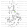 Tapa derecha de acabado para arco antivuelco Suzuki Santana Samurai