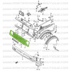 Kunststoff-Kühlergrill Suzuki Santana 413