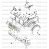 Logo Suzuki Calandre plastique Suzuki Santana Samurai 413