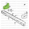 Extremo de parachoques trasero izquierdo Suzuki Santana Samurai