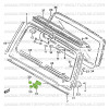 Windscreen frame hinge, Suzuki Santana Samurai