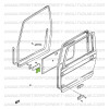 Protezione cinghia di sicurezza portiera Suzuki Santana Samurai