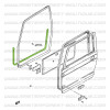 Junta de vedação da porta do Suzuki Santana Samurai coberta