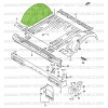 Suzuki Santana Samurai arco das rodas traseiras, chassis curto