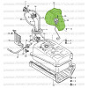 Fuel tank filling opening guard, Suzuki Santana Samurai with a long frame