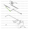 Braço do limpa para-brisas Suzuki Santana Samurai