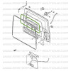 Guarnizione del lunotto del portellone posteriore Suzuki Santana Samurai lamiera