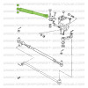 Ammortizzatore di sterzo Suzuki Santana 410 e 413