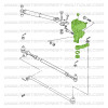 Caja de dirección Suzuki Santana 410 y 413