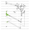 Dual steering ball joint Suzuki Santana Samurai