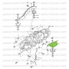 Soporte de caja de transferencia izquierdo Suzuki Santana Samurai