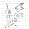 Axe de fourchette long boite de transfert Suzuki Santana Samurai