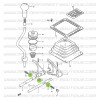 Bille de verrouillage boite de transfert Suzuki Santana Samurai