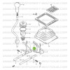 Clip d'axe de fourchette boite de transfert Suzuki Santana Samurai