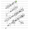 0.1mm Shim for transfer case input shaft Suzuki Santana Samurai