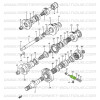 Soporte del piñón de velocímetro Suzuki Santana Samurai