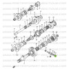 Guarnizione superiore supporto pignone tachimetro Suzuki Santana Samurai