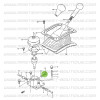Tornillo M10 guía de palanca caja cambios Suzuki Santana Samurai