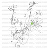 Bremsschlauch hinten 298mm Suzuki 410 und 413